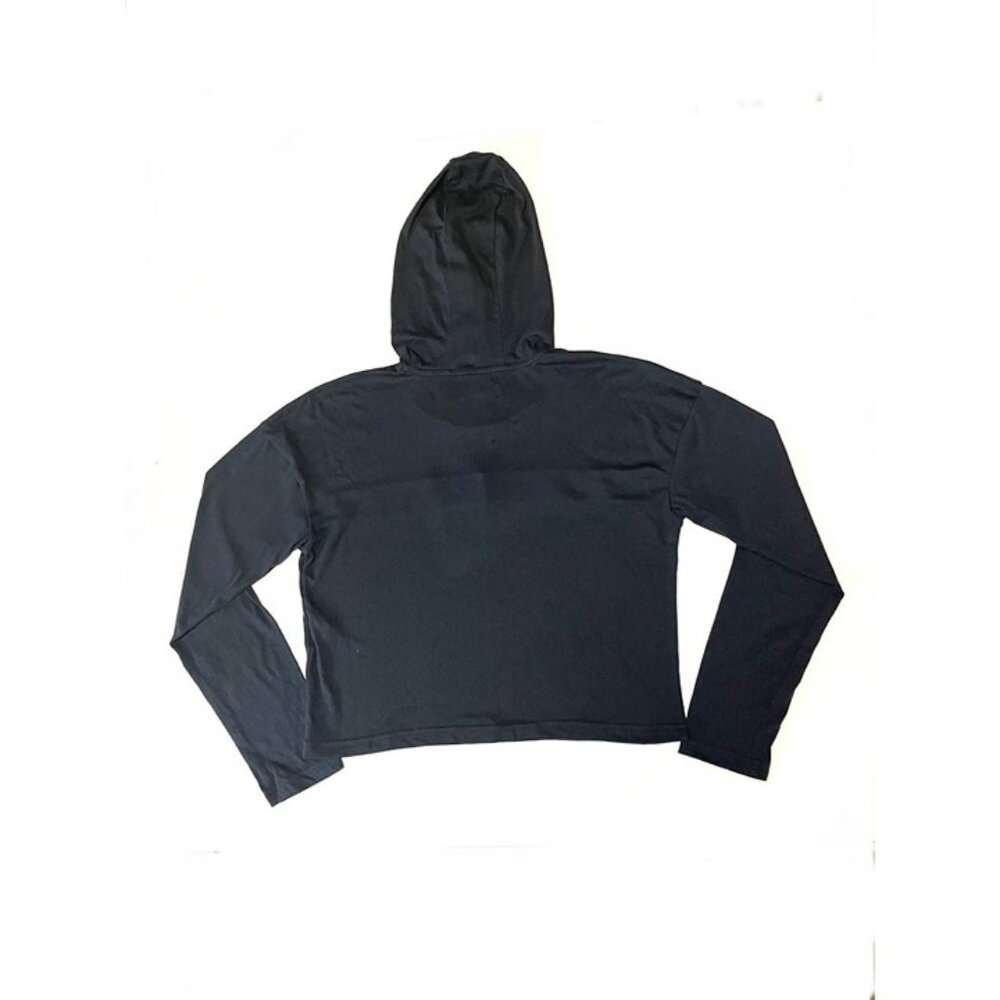 Under Armour.Athletic crop hoodie sweatshirt, black color, size m - Picture 10 of 10